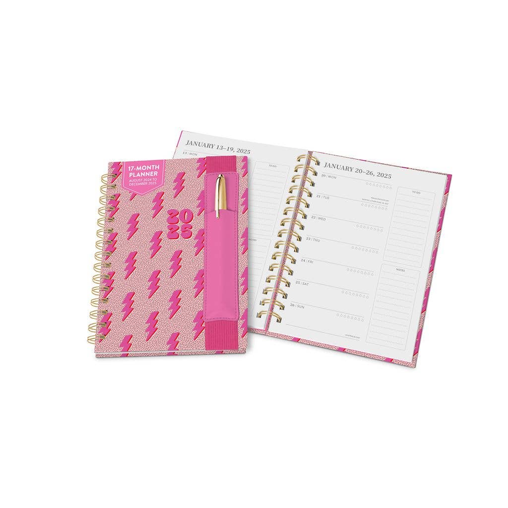 2025 Charged Up Planner