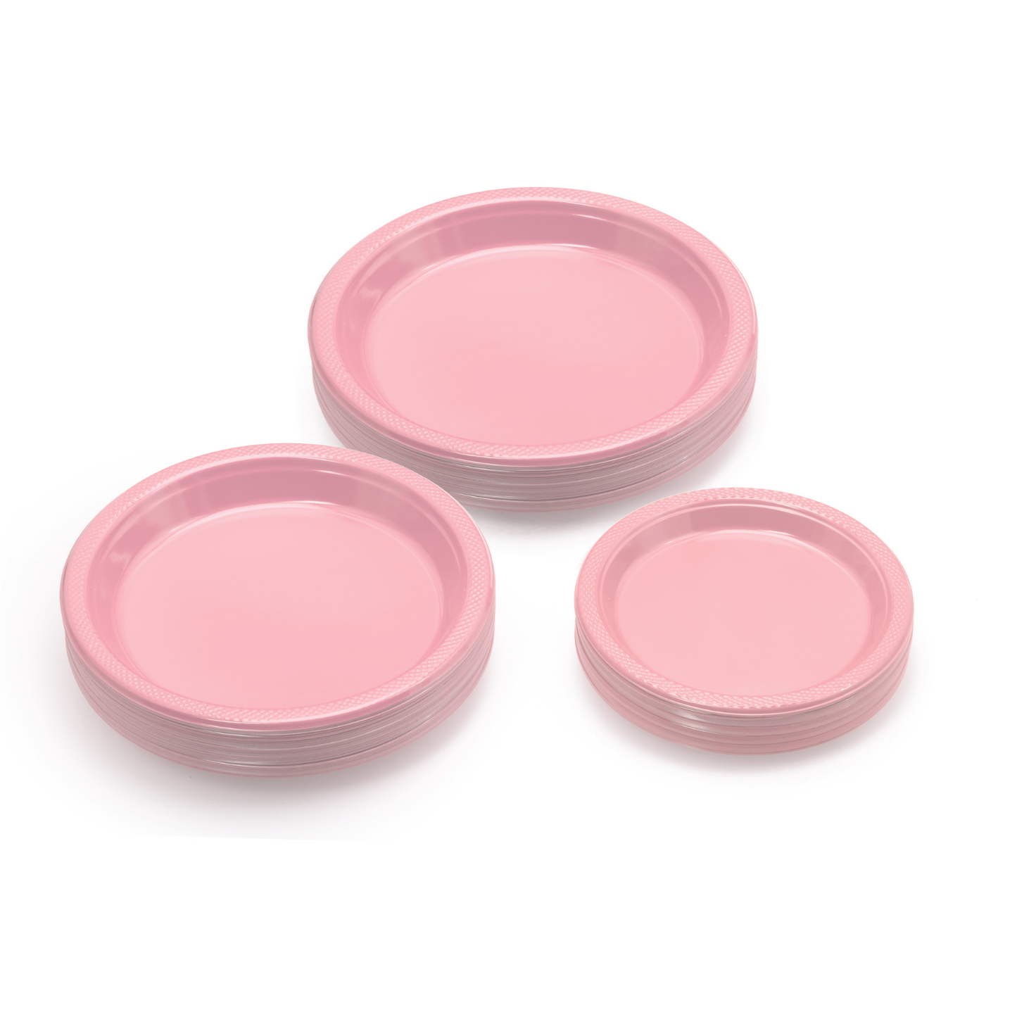 Baby Pink Plastic Plates (9in./50ct.)