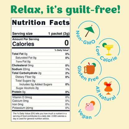 Skinny Margarita Cocktail/Mocktail Mix