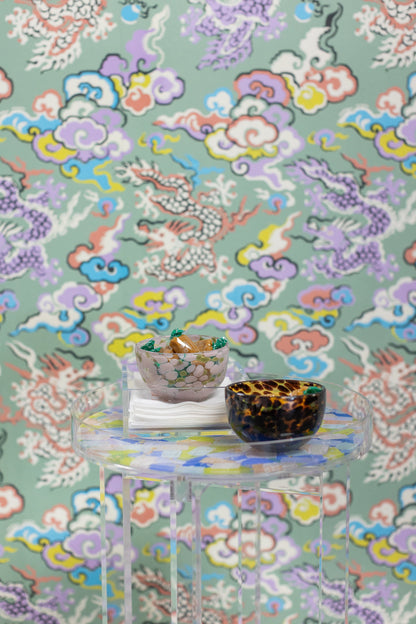 Hand Blown Snack Bowl Set