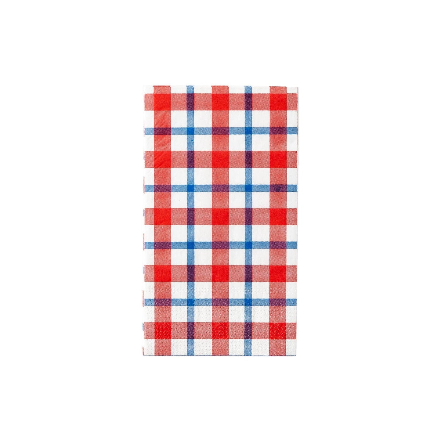 Americana Plaid Guest Napkin