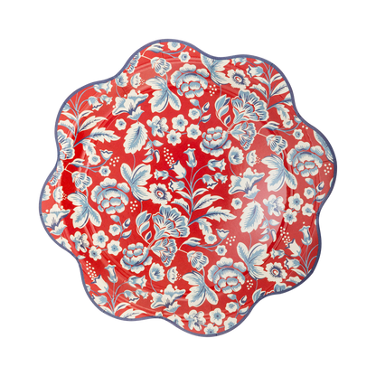 Hamptons Floral Plate