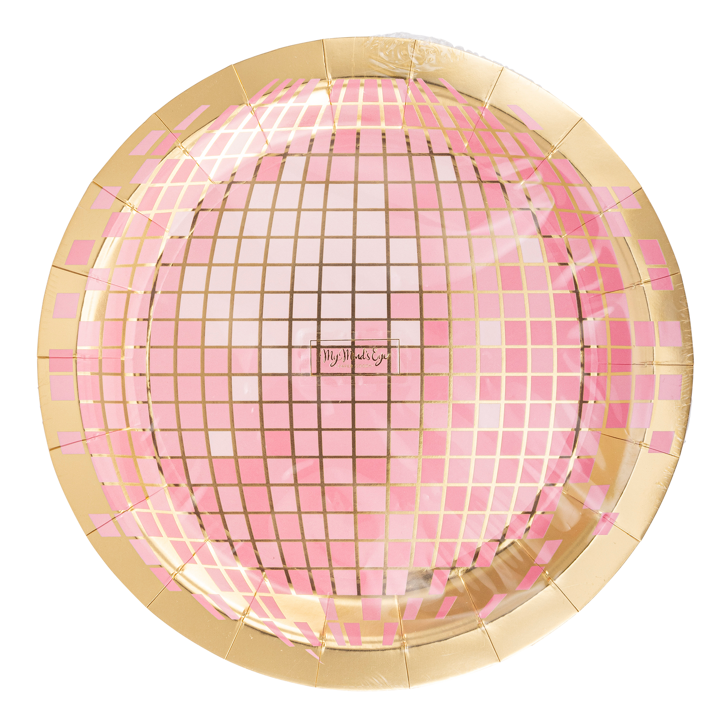 Pink Disco Plate