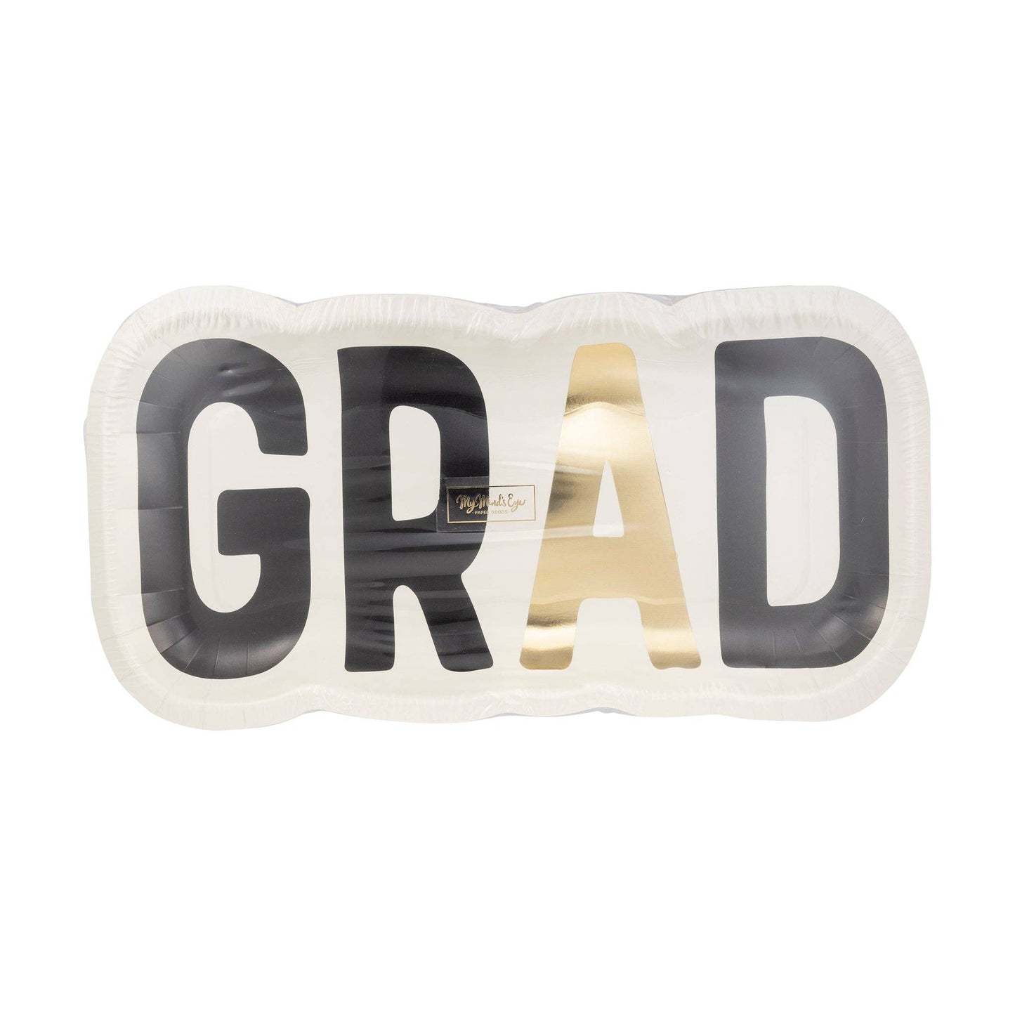 "GRAD" Paper Plate