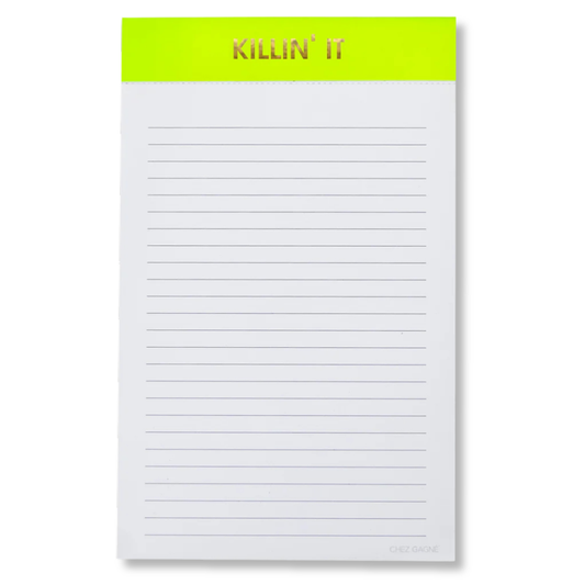 Killin' It Notepad