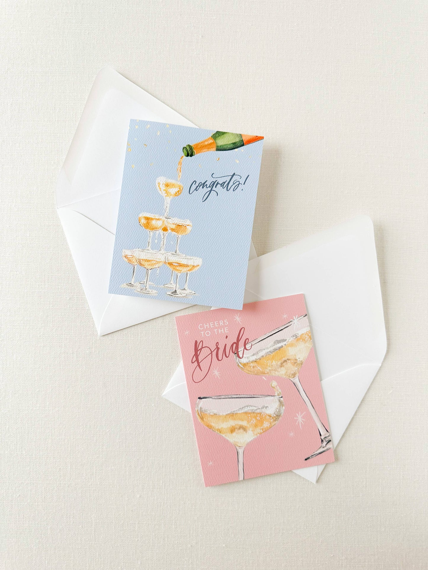Cheers To The Bride Greeting Card