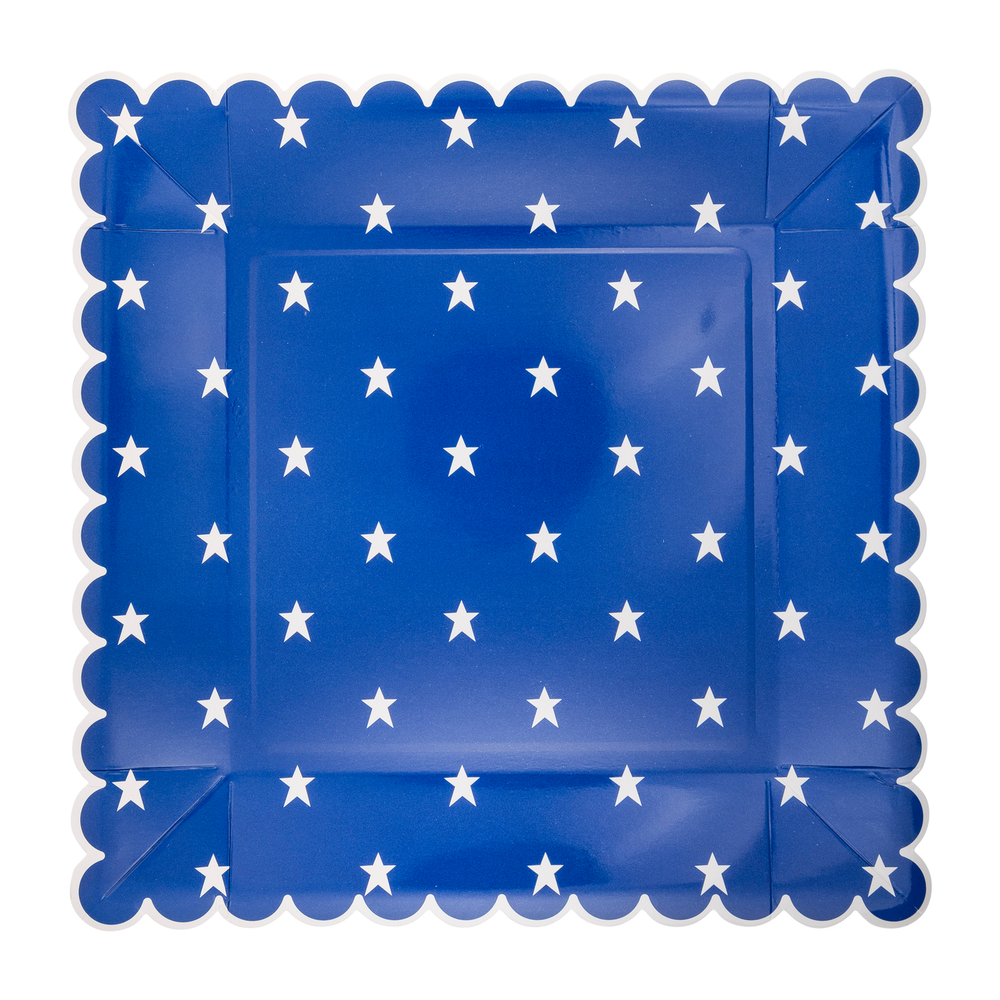 Red & Blue Star Plate Set