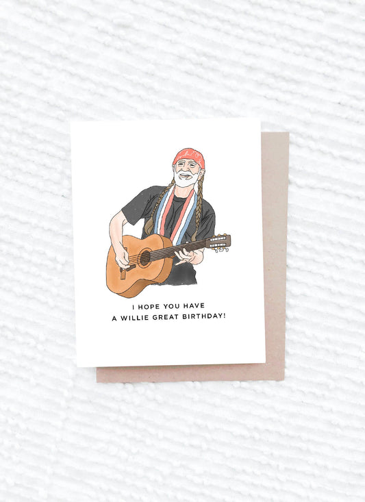 Willie Good Birthday Card