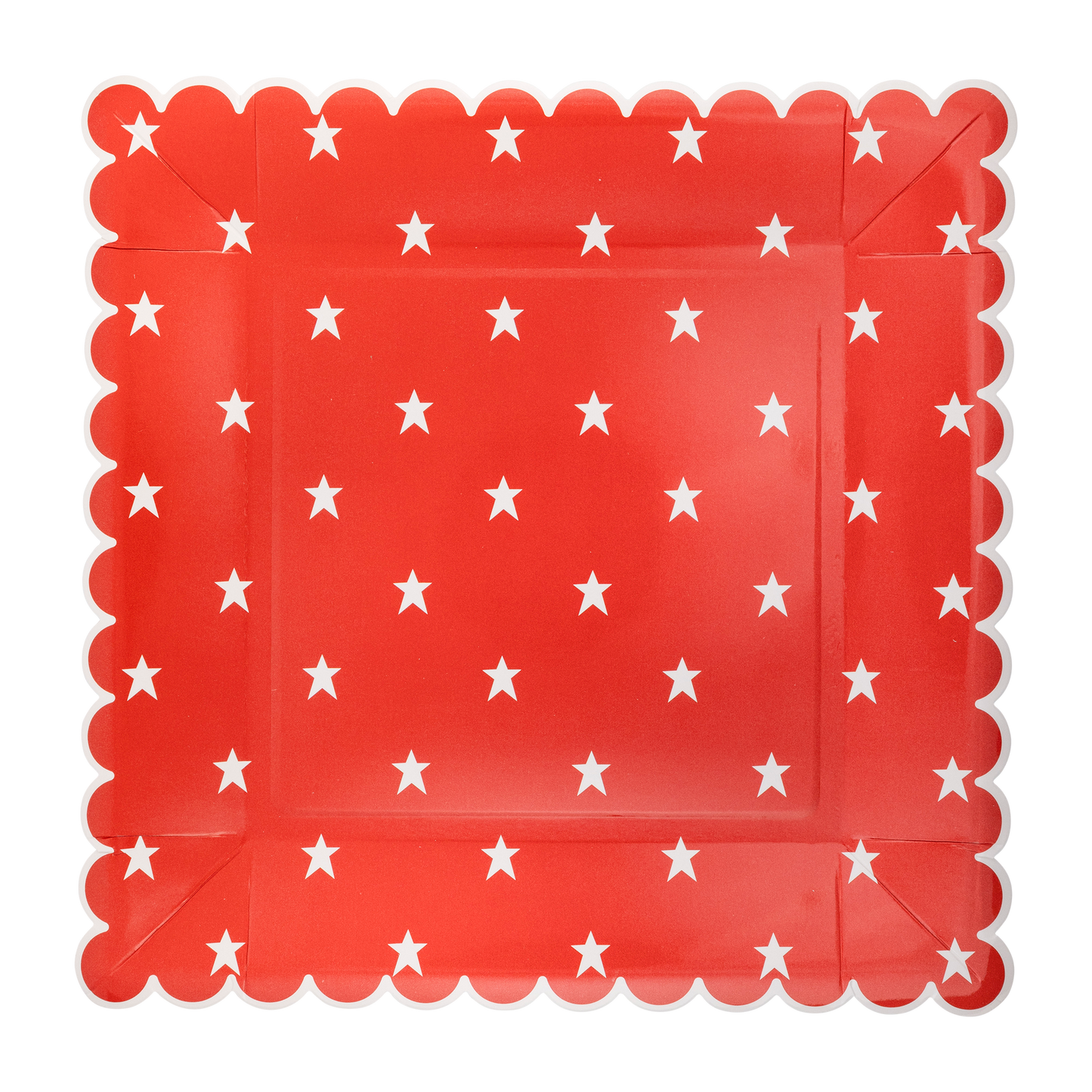 Red & Blue Star Plate Set