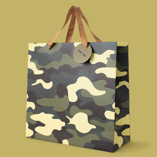 Camo Gift Bag, Large