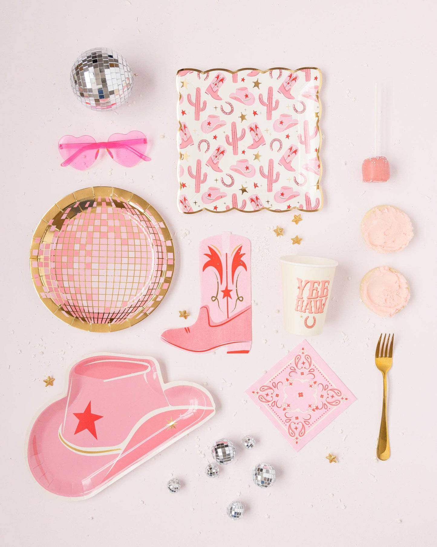 Pink Disco Plate