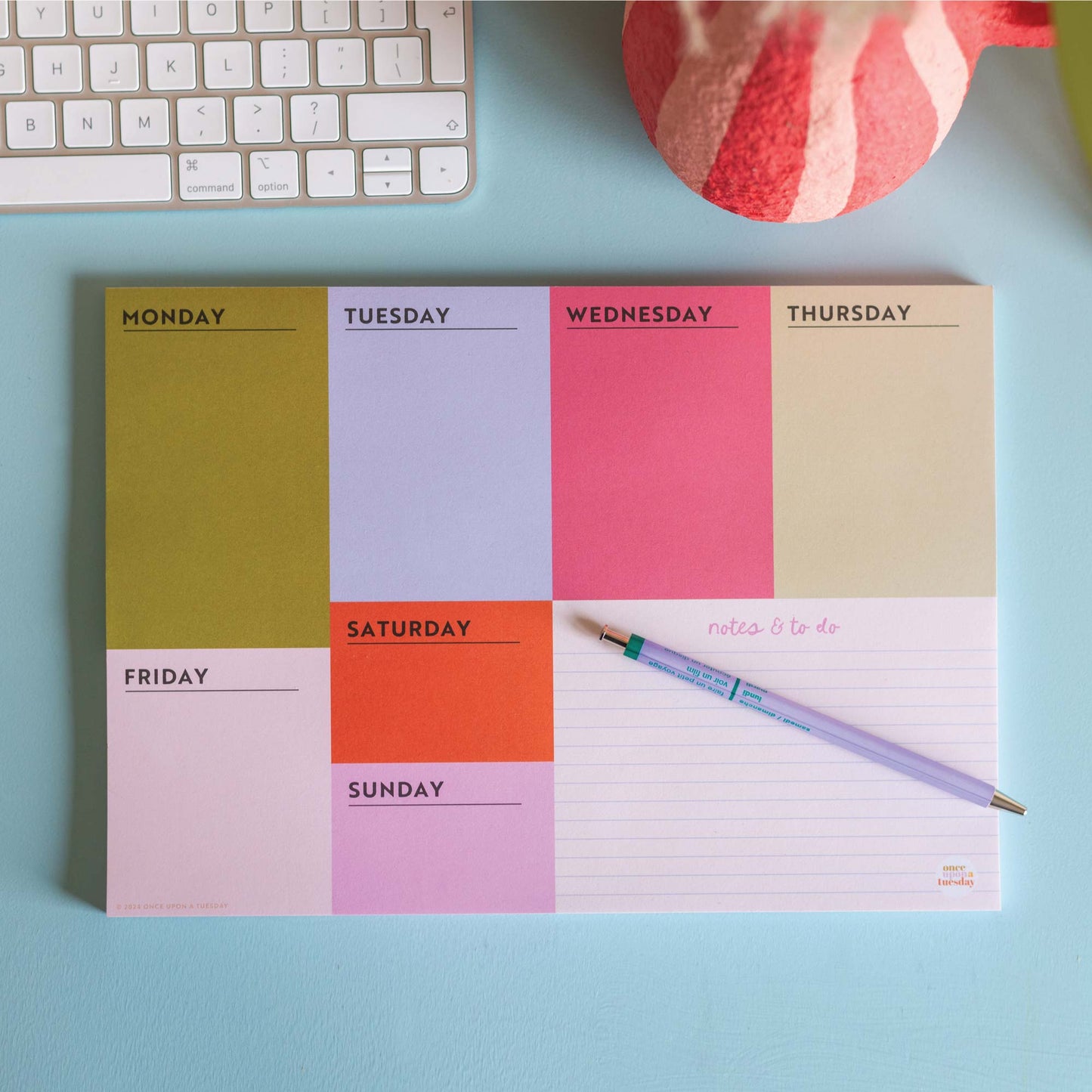 Weekly Planner Pad | Block My Life