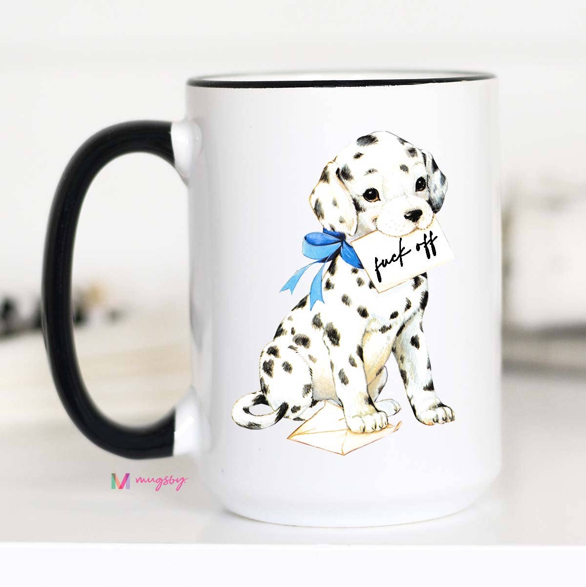 Fuck Off Dog Coffee Mug