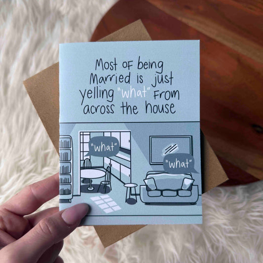 Most Of Being Married Card