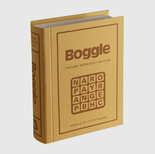 Boggle Vintage Bookshelf Game