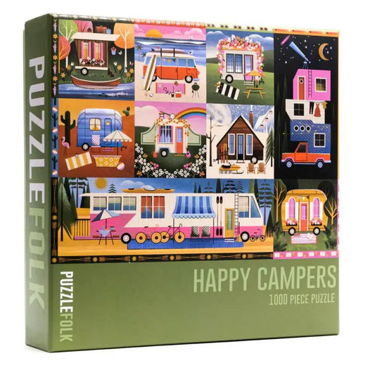 Happy Campers Puzzle 1,000 Pc