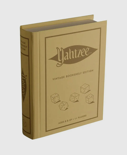 Yahtzee Vintage Bookshelf Game