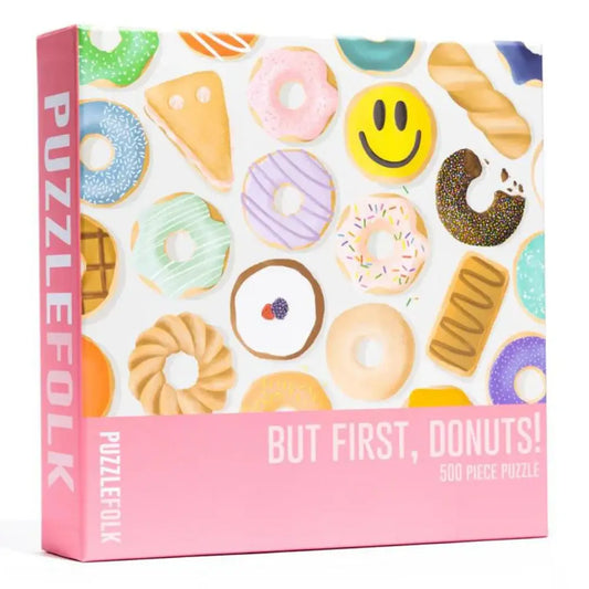 But First, Donuts Puzzle 500 Pc