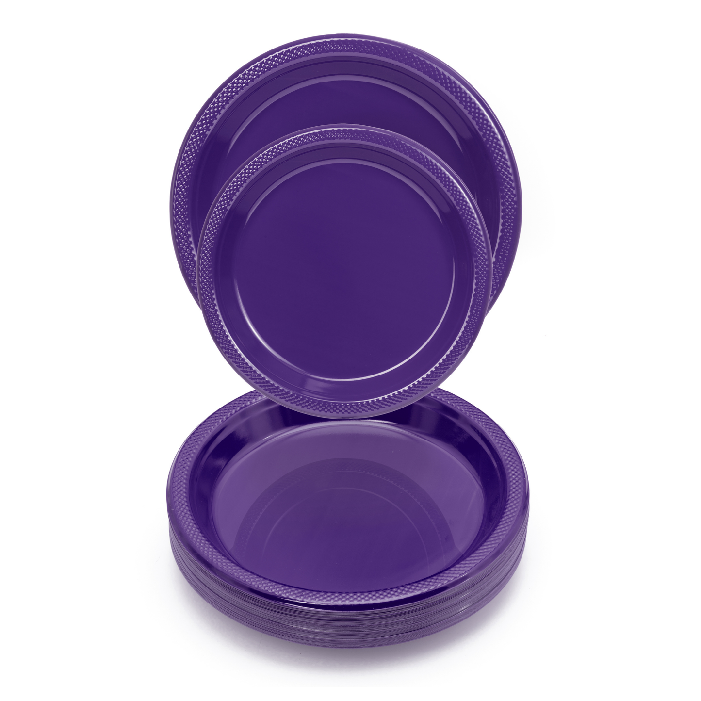 Purple Plastic Plates (7in./50ct.)