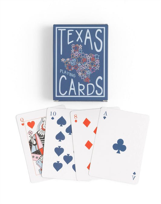 Texas Stars Playing Cards