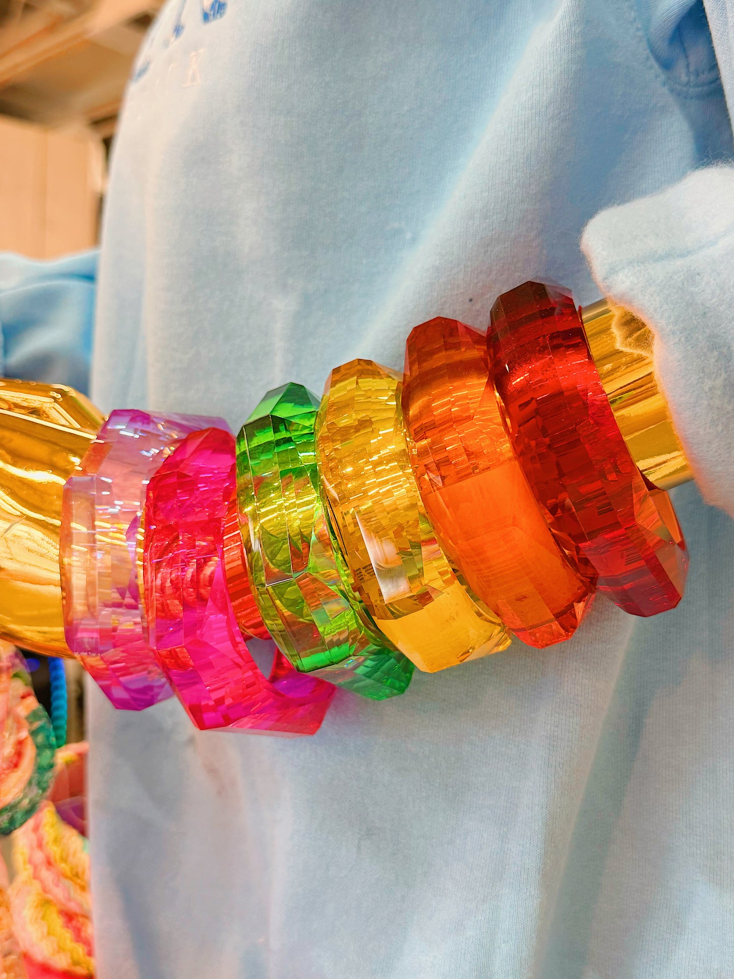 Rainbow Ice Bangle