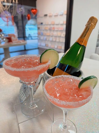Strawberry Margarita Decorative Drink