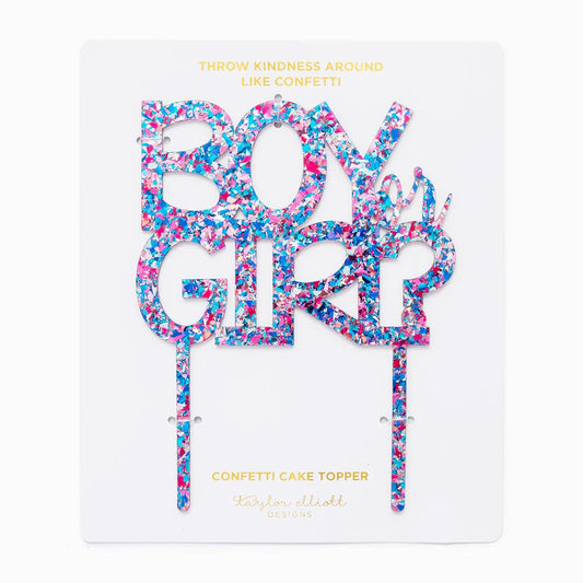 Boy Or Girl Cake Topper