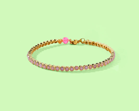 Amore Bezel Choker Necklace