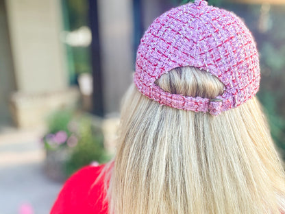 Annie Tweed Baseball Hat
