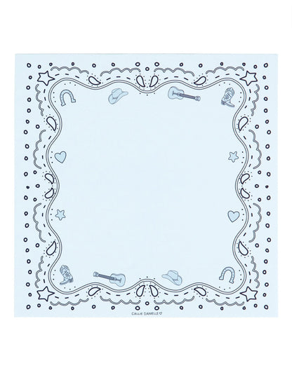 Bandana Square Notepad