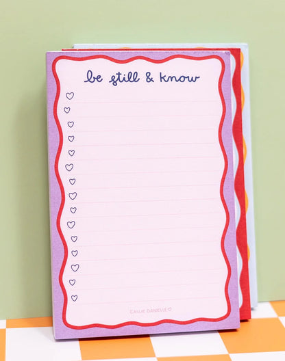 Be Still & Know Notepad
