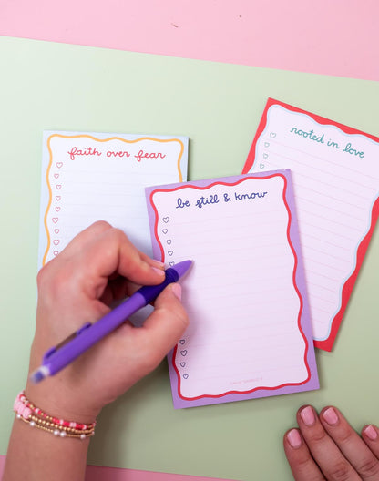Be Still & Know Notepad