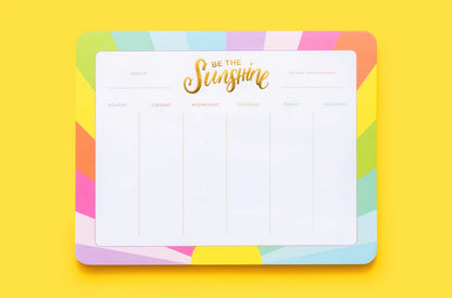 Be the Sunshine Weekly Planner