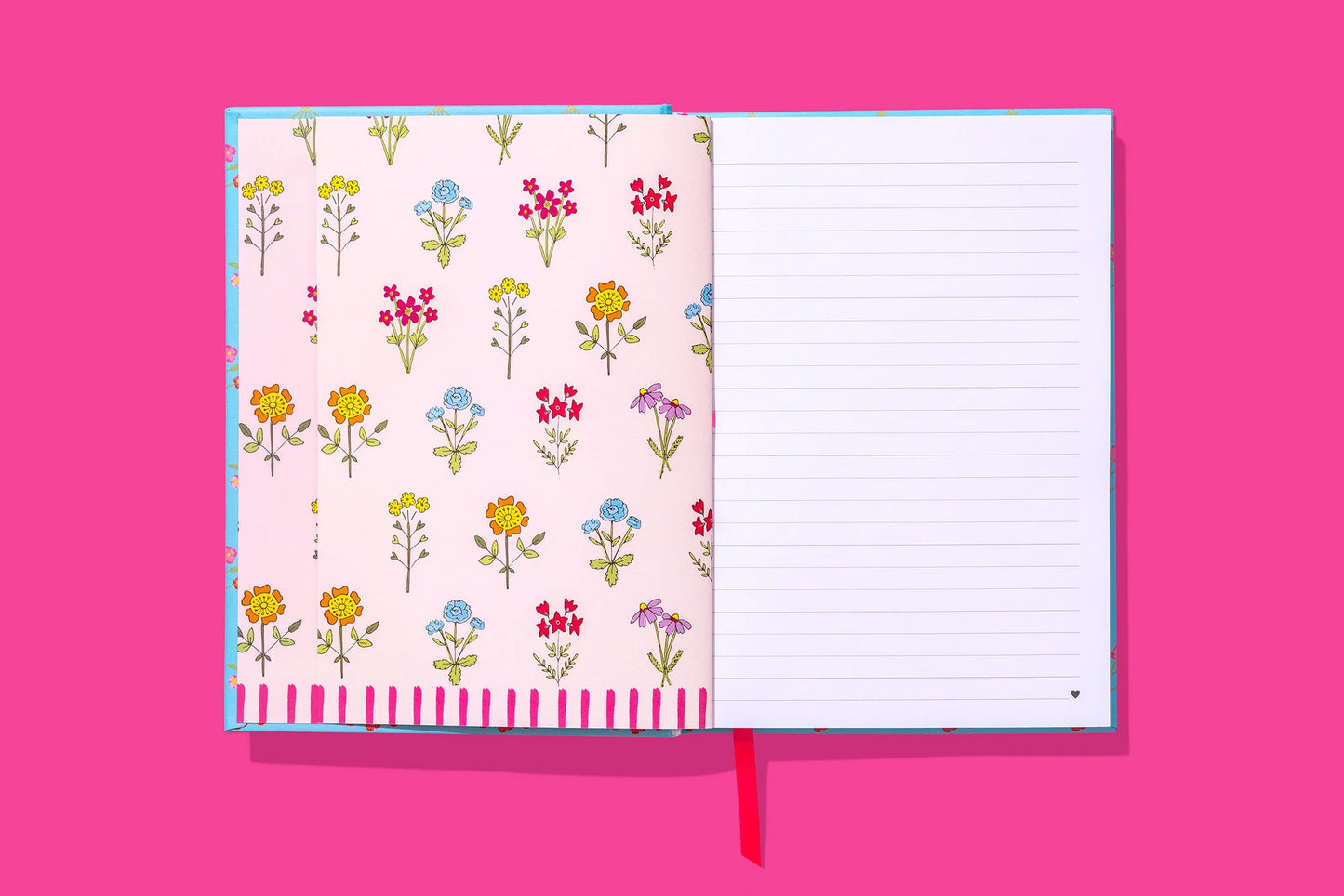 Blue Bouquets Notebook