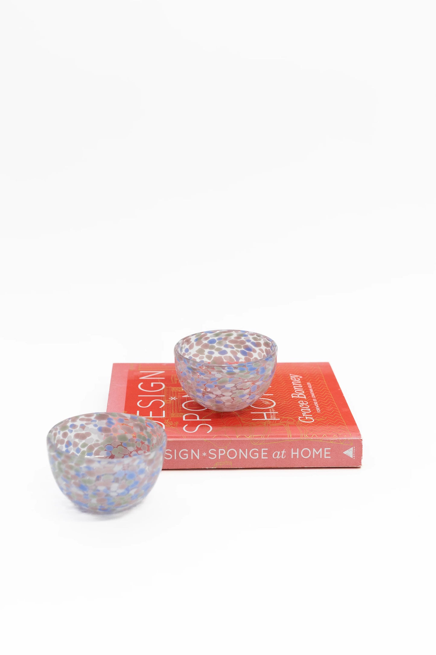 Hand Blown Snack Bowl Set
