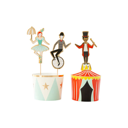 Carnival Treat Cups & Cupcake Picks