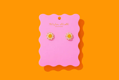 Caroline Stud | Yellow