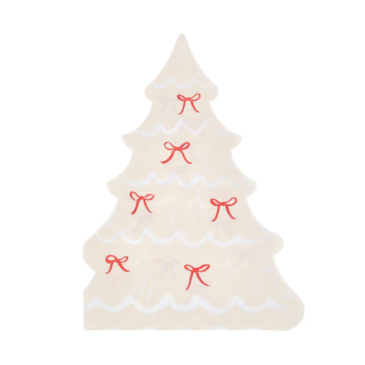 Christmas Trees With Bows Napkins