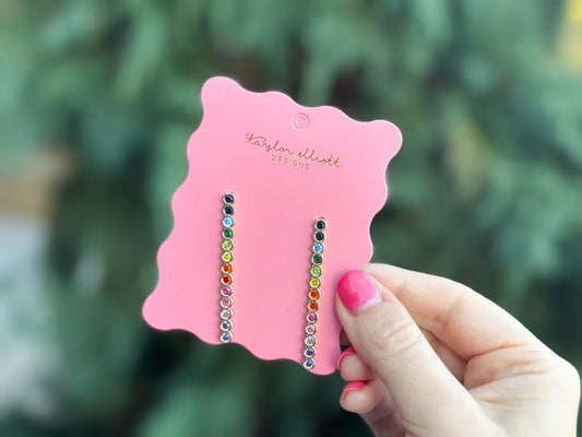 Claire Drop Earrings | Large