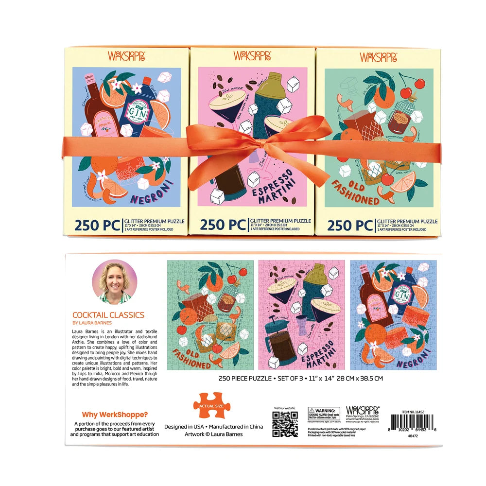 Cocktail Classics Puzzle Set