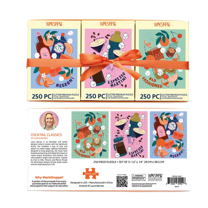 Cocktail Classics Puzzle Set