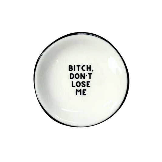 Don't Lose Me Ring Dish
