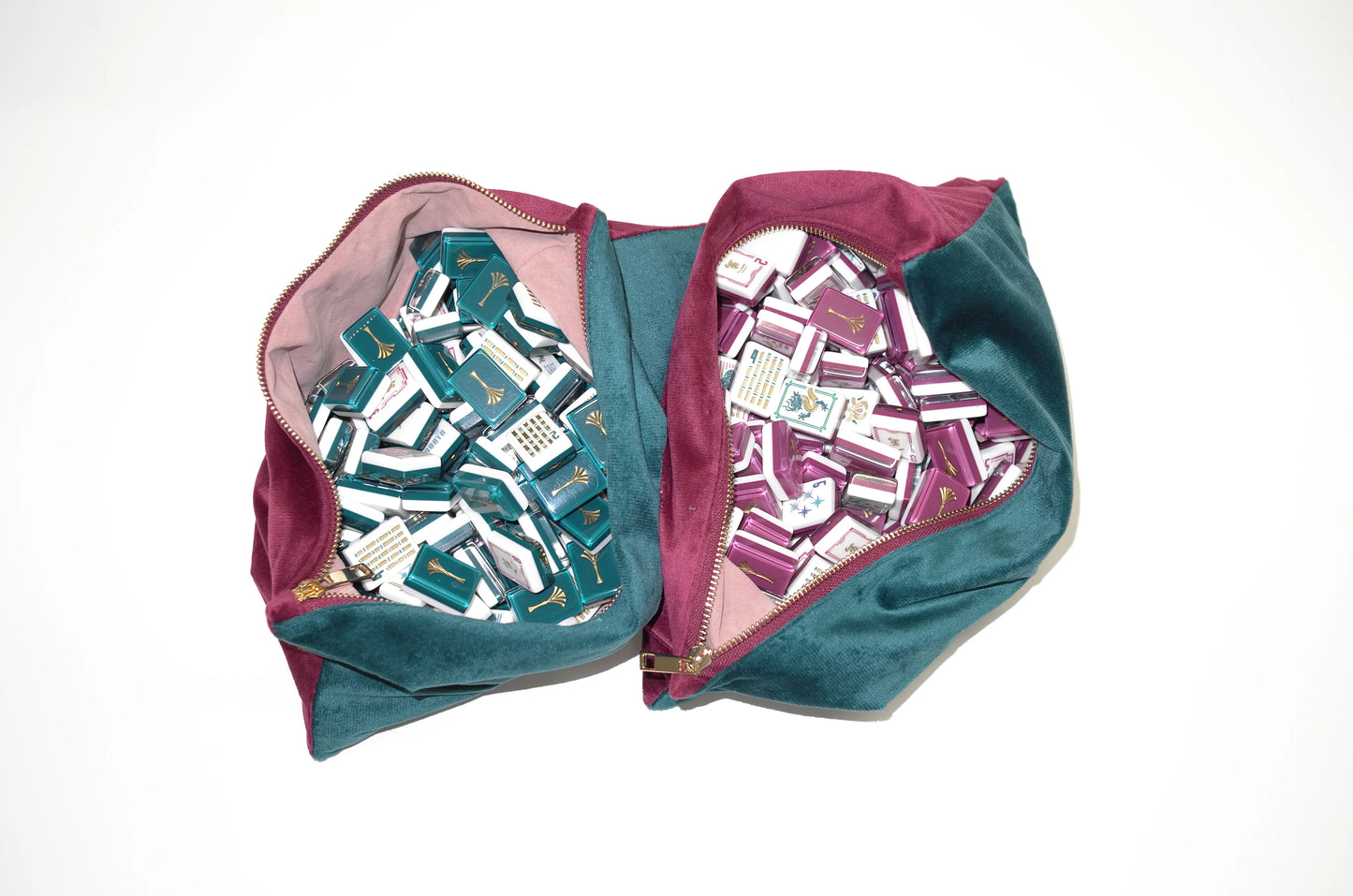 Deco Velvet Tile Bag
