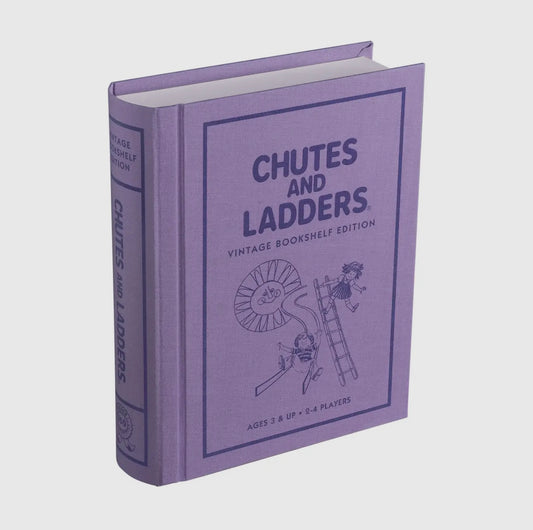 Chutes & Ladders Vintage Bookshelf Game