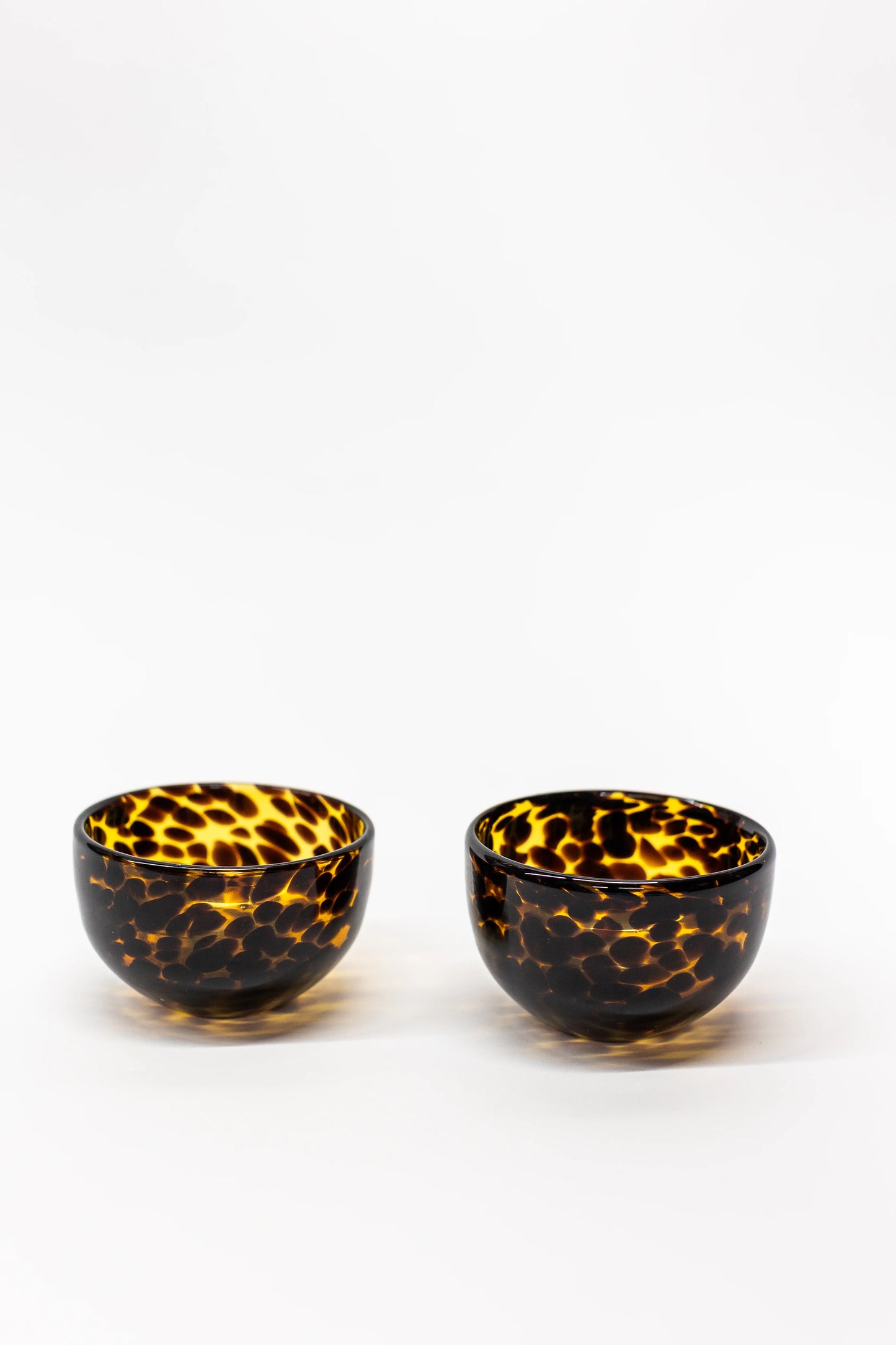 Hand Blown Snack Bowl Set