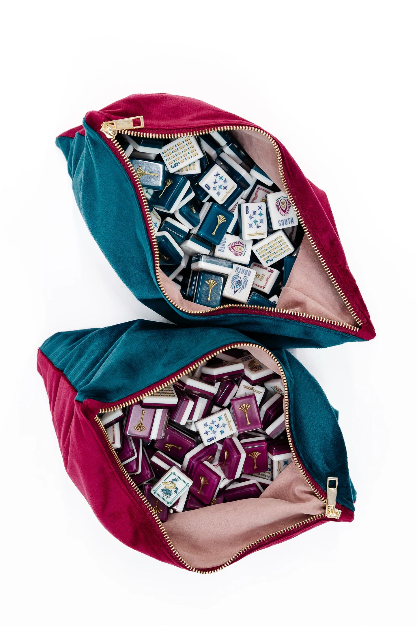 Deco Velvet Tile Bag