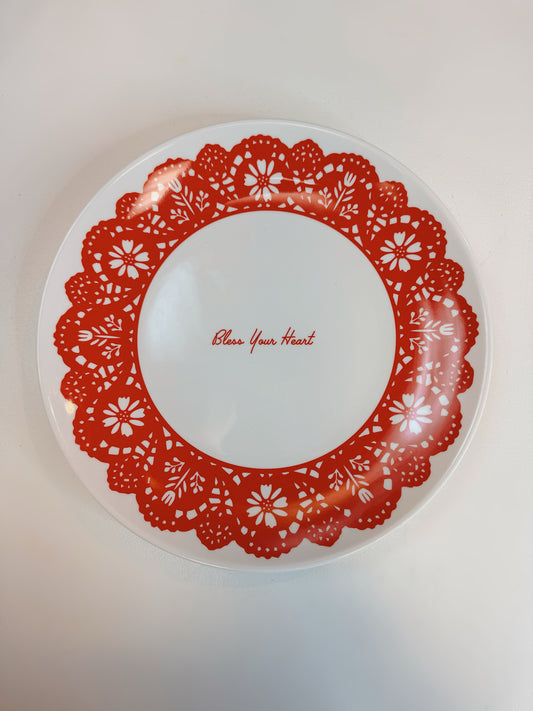 Bless Your Heart Dinner Plate | Melamine