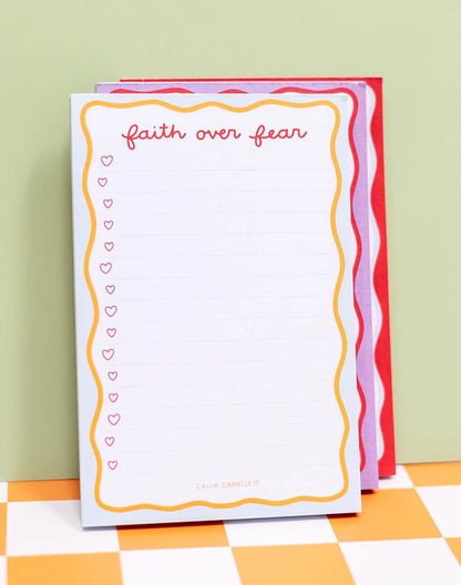 Faith Over Fear Notepad