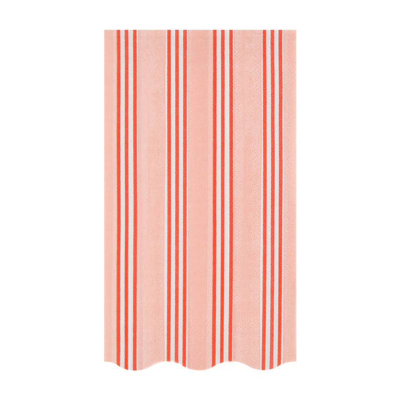 Festive Stripe Guest Towel