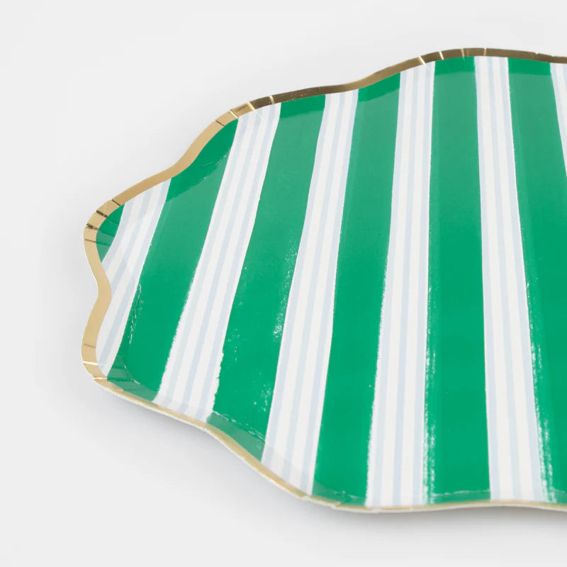 Festive Stripe Side Plate